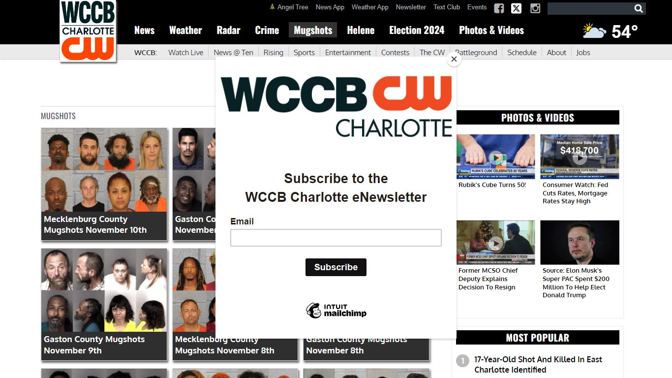 Mugshots - WCCB Charlotte's CW