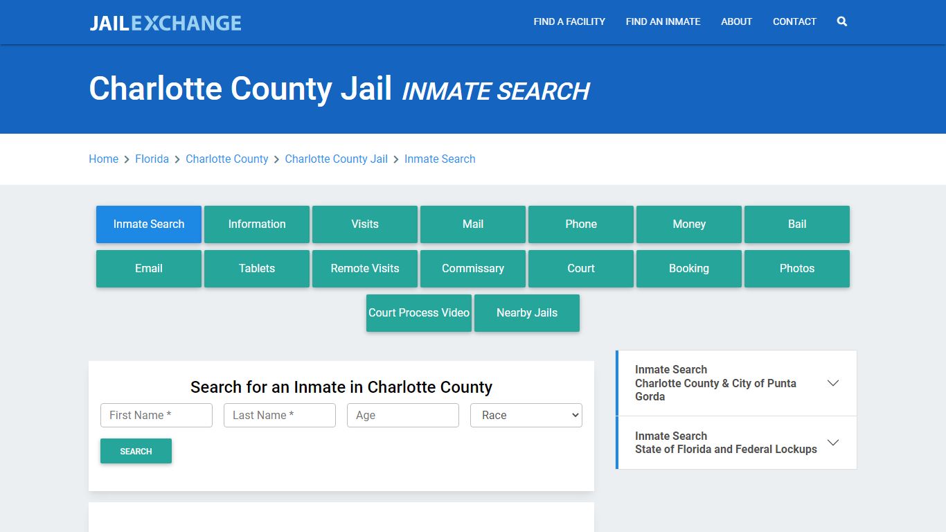 Charlotte County Jail, FL Inmate Search: Roster & Mugshots - Jail Exchange